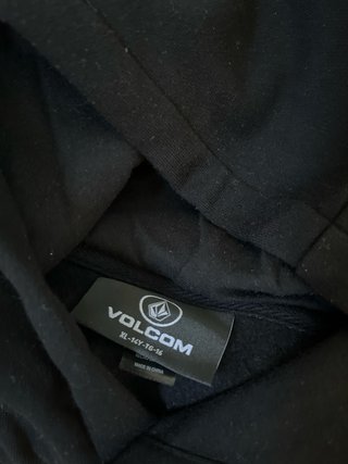 Sudadera Volcom niño negra