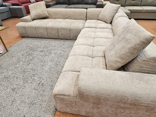 Sofá Rinconera Modular Beige/Gris
