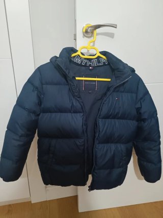 Cazadora plumífero Tommy Hilfiger azul Talla 152