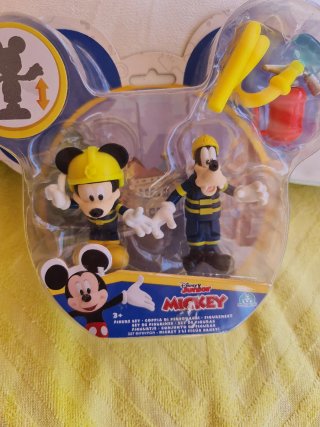 Set Figuras Mickey y Goofy Bomberos Sólo envíos