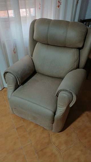 Conjunto se sofa y 2 sillones, asientos extraibles