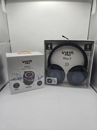 Pack Vieta Pro: Auriculares Way 5 + Altavoz Easy 2