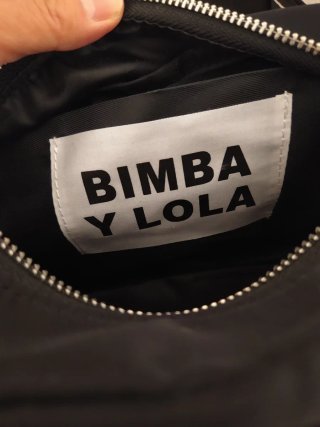 Bolso bandolera BIMBA Y LOLA negro multicolor