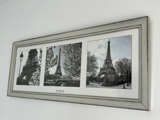 Cuadro tríptico París Torre Eiffel