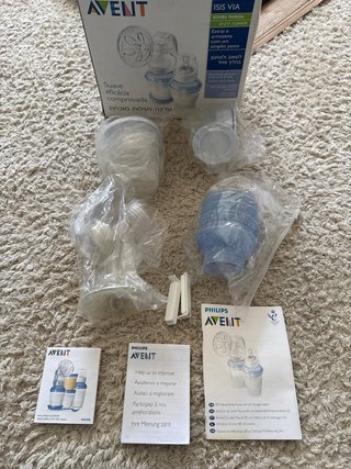 Sacaleches Philips Avent ISIS VIA Manual