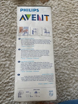 Sacaleches Philips Avent ISIS VIA Manual