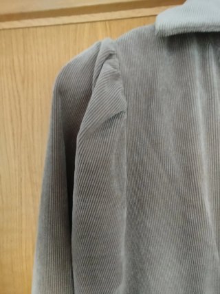 Vestido pana beige Aware
