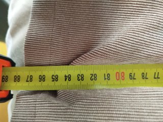 Vestido pana beige Aware