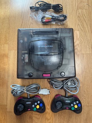 Sega Saturn This is Cool Edición Transparente