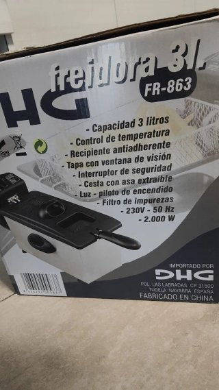 Freidora 3L FR-863 2000W