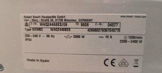 Motor desagüe lavadora Bosch