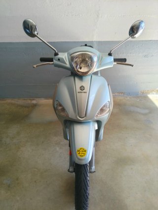 Piaggio Liberty 50 2T Scooter Azul/Gris