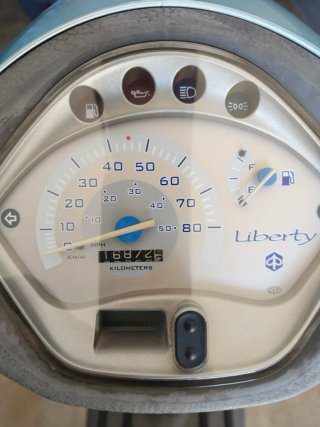Piaggio Liberty 50 2T Scooter Azul/Gris