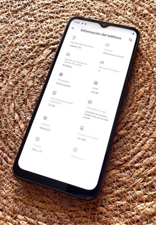 Móvil Realme C30 Gris