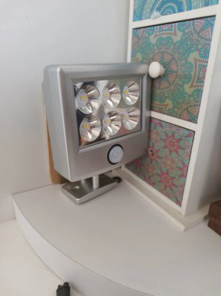 Luz LED Plata con Sensor