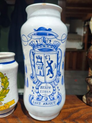 Jarra Farmacia CERALFAR Blanca