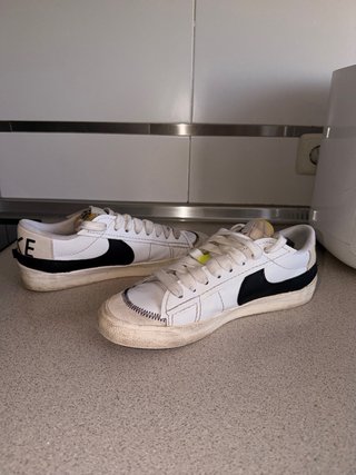 Zapatillas Nike Blazer Mid '77 Blancas/Negras