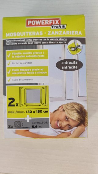 Mosquitera Powerfix Profi Antracita