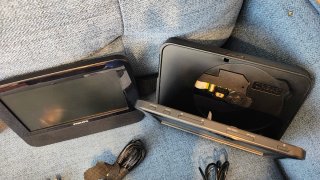 2 Pantallas DVD Portátil Philips 7" Widescreen