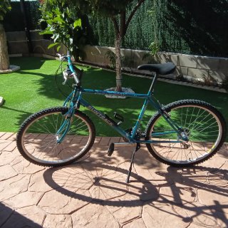 Bicicleta de Montaña Azul