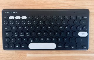Teclado Bluetooth Owlotech Negro