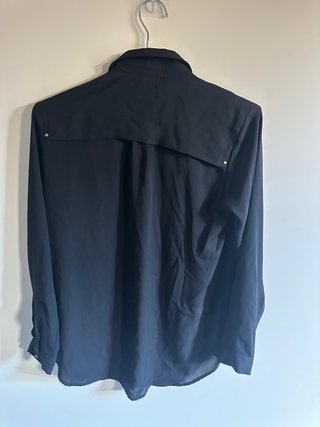 Camisa H&M Negra Talla M