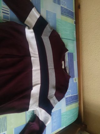 Jersey rayas multicolor talla M