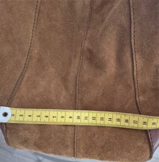 Bolso Piel Zara Marrón