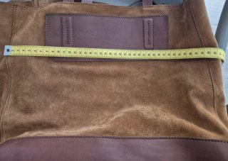 Bolso Piel Zara Marrón