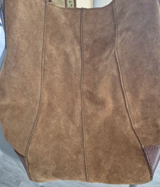 Bolso Piel Zara Marrón