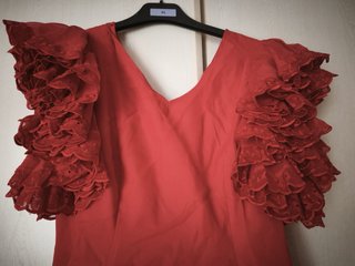 Vestido Flamenca Lunares Volantes