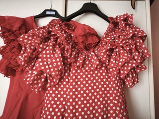 Vestido Flamenca Lunares Volantes