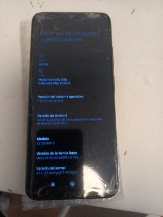 Xiaomi Redmi 12C Negro 128GB 4RAM