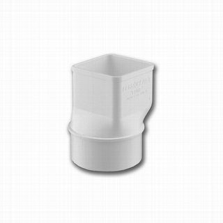 Manguito Adaptador Cuadrado/Redondo Ferroplast