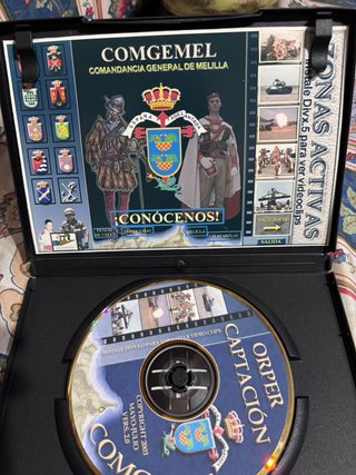 DVD COMGEMEL Comandancia General Melilla