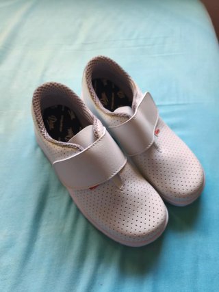 Zapatos Dian Blancos Trabajo Talla 37