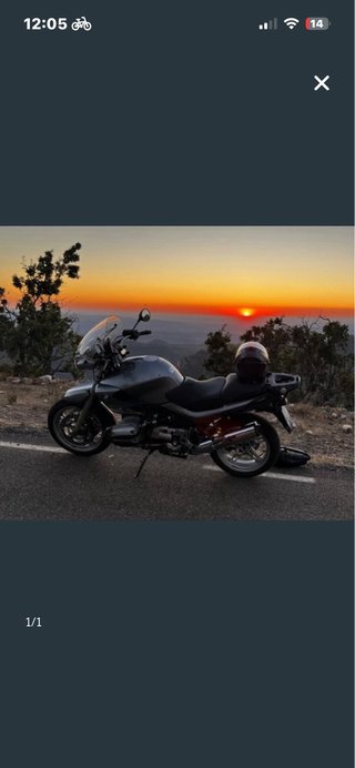 BMW R 850 R Gris