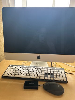 IMAC 21,5 Finales 2013, teclado,ratón, kanex KTU10