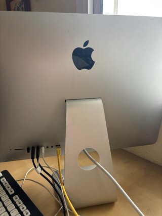 IMAC 21,5 Finales 2013, teclado,ratón, kanex KTU10