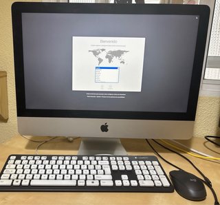 IMAC 21,5 Finales 2013, teclado,ratón, kanex KTU10