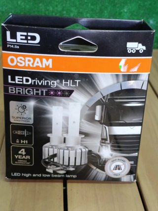 OSRAM LEDriving HLT BRIGHT, ≜H1, lámparas LED