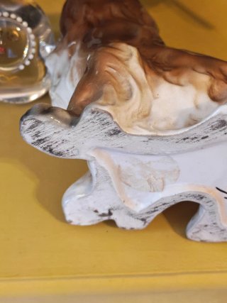 Cane Pechinese Ceramica Zaccagnini Anni 40/50