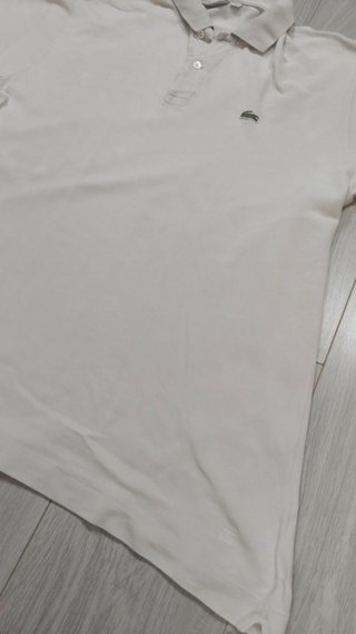 Polo Lacoste Blanco Talla XXL