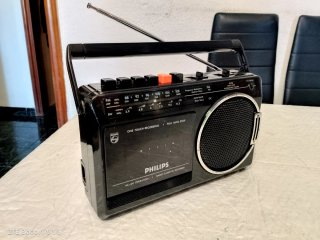 Radio Cassette Philips D7181/31R Negra