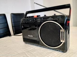 Radio Cassette Philips D7181/31R Negra