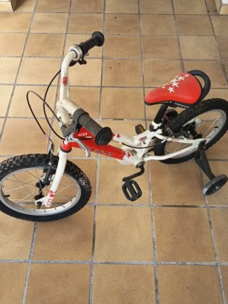Bicicleta Infantil Monty 103 Roja