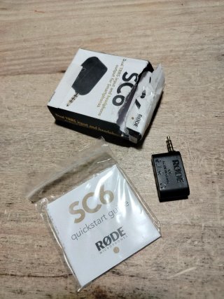 Rode SC6 Adaptador dual TRRS Audio