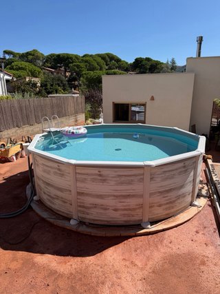 Piscina desmontable octogonal