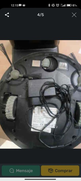 Robot aspirador Lefant averiado