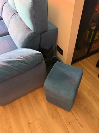 Sofá Cama Italiano 3 Plazas Azul